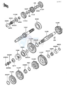 ZG 1000 A [CONCOURS] (A4-A6 A4 ONLY CAN) [CONCOURS] drawing TRANSMISSION