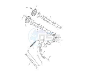 FZ6 FAZER S2 600 drawing CAMSHAFT AND TIMING CHAIN