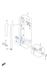 DF 90A drawing Fuel Injector