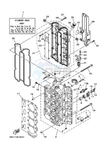 FL115A drawing CYLINDER--CRANKCASE-2