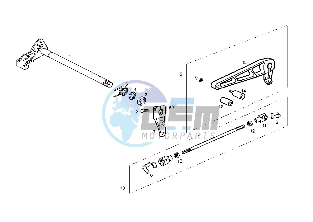 GEAR CHANGE MECHANISM