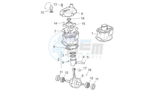 RS 50 drawing Cylinder - Piston