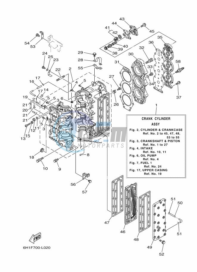 CYLINDER--CRANKCASE