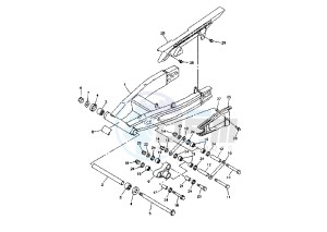 FZS FAZER 1000 drawing REAR ARM