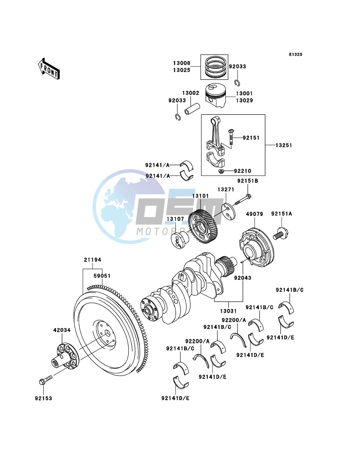 Crankshaft/Piston(s)