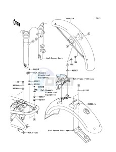 W800 EJ800ADFA GB XX (EU ME A(FRICA) drawing Fenders