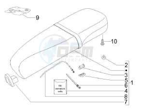 LX 125 4T E3 Vietnam drawing Saddle - Tool roll