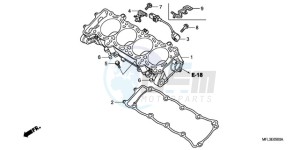 CBR1000RA9 KO / ABS HRC MME drawing CYLINDER