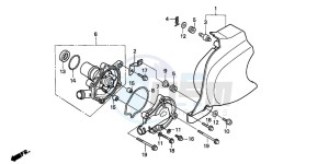 NV400C drawing WATER PUMP