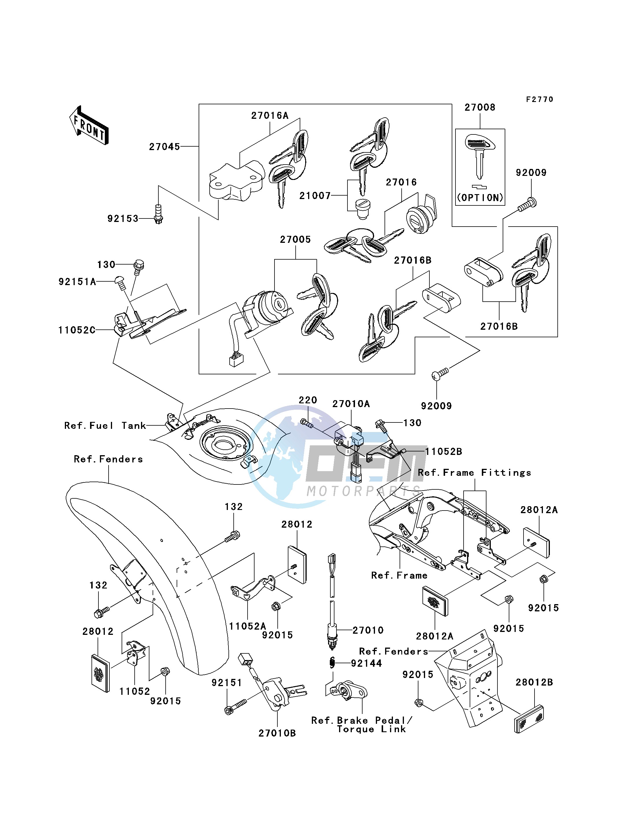 IGNITION SWITCH_LOCKS_REFLECTORS