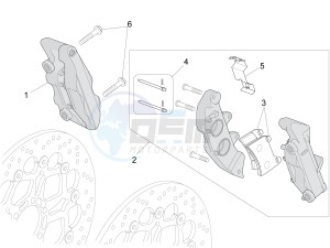 MGX 21 FLYING FORTRESS 1380 EMEA drawing Front brake caliper