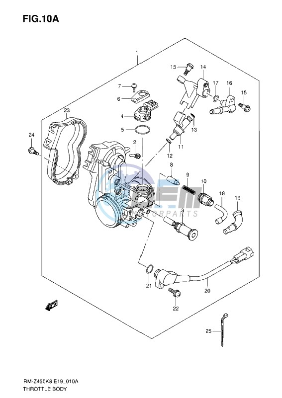 THROTTLE BODY L1