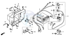 FES1259 UK - (E / MKH) drawing BATTERY