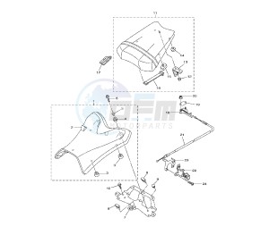 FZ8-NA 800 drawing SEAT