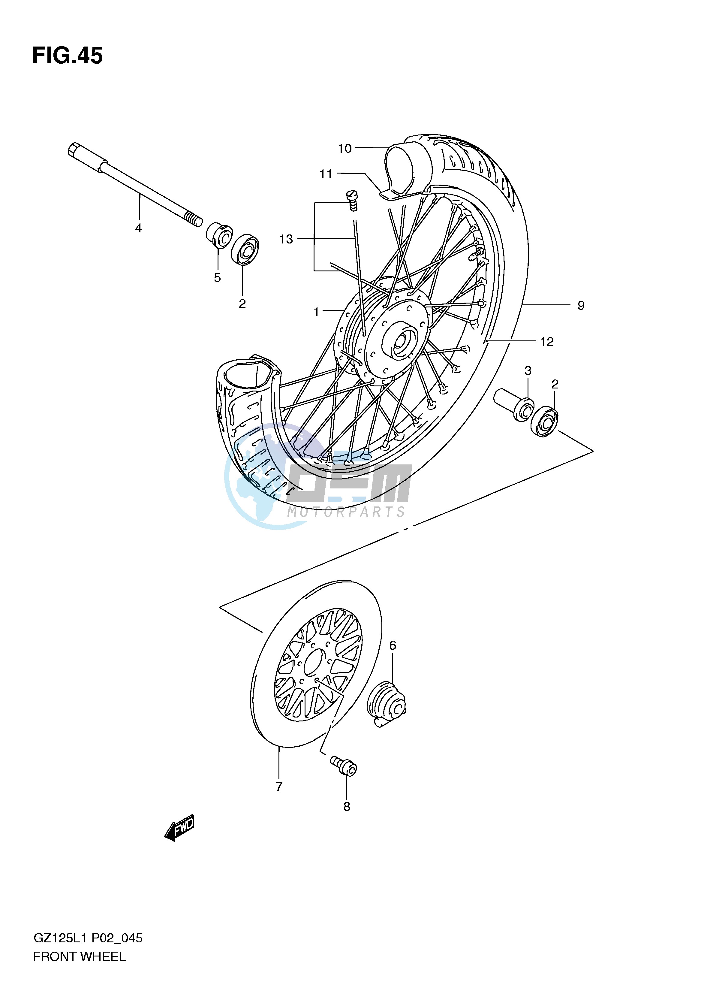 FRONT WHEEL