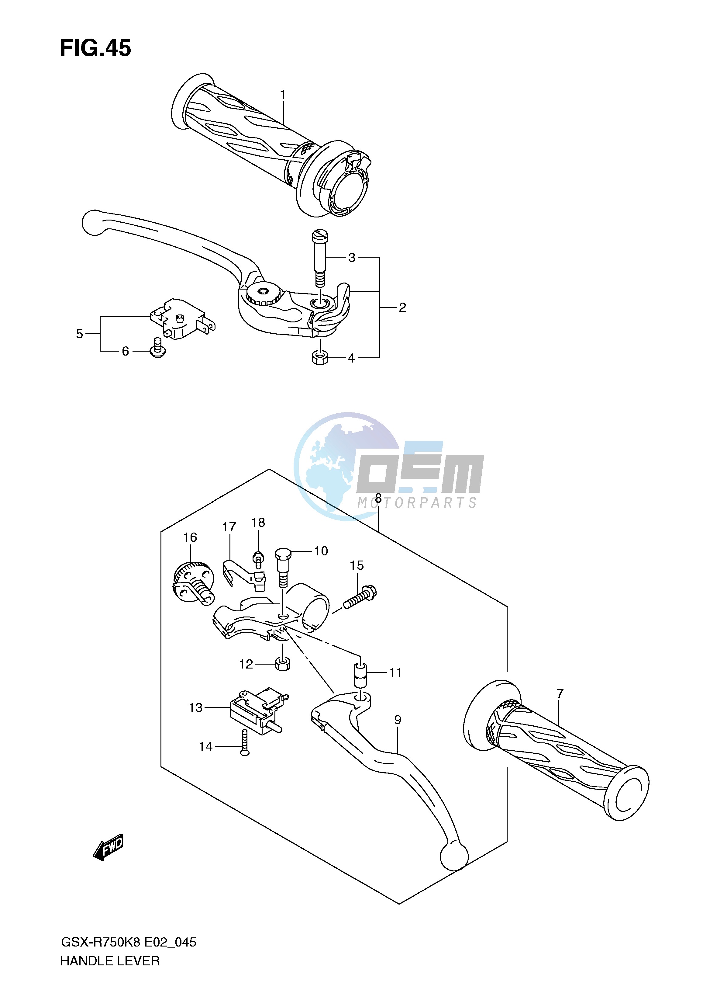 HANDLE LEVER