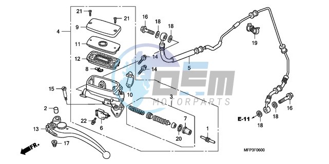 CLUTCH MASTER CYLINDER