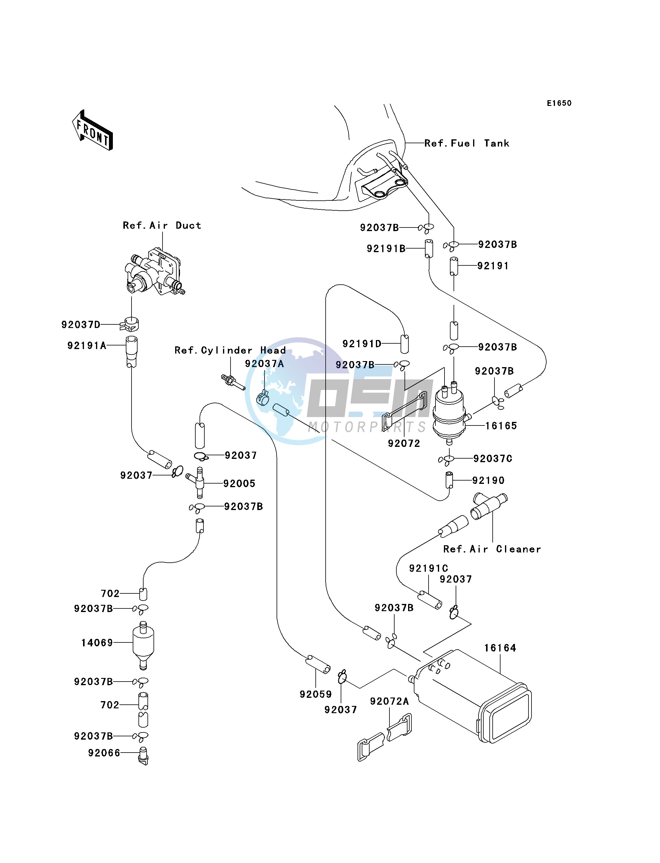 FUEL EVAPORATIVE SYSTEM