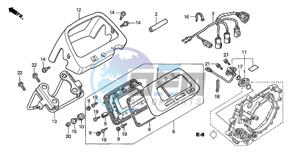 METER (TRX350TM-A,2A/FM-A,2A)