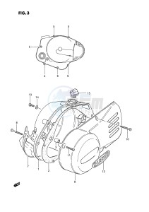 TS185ER (E24) drawing CRANKCASE COVER