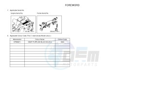 TT-R50 TT-R50E (2CJE 2CJF 2CJG) drawing .3-Foreword