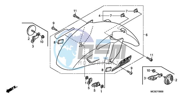 FRONT FENDER