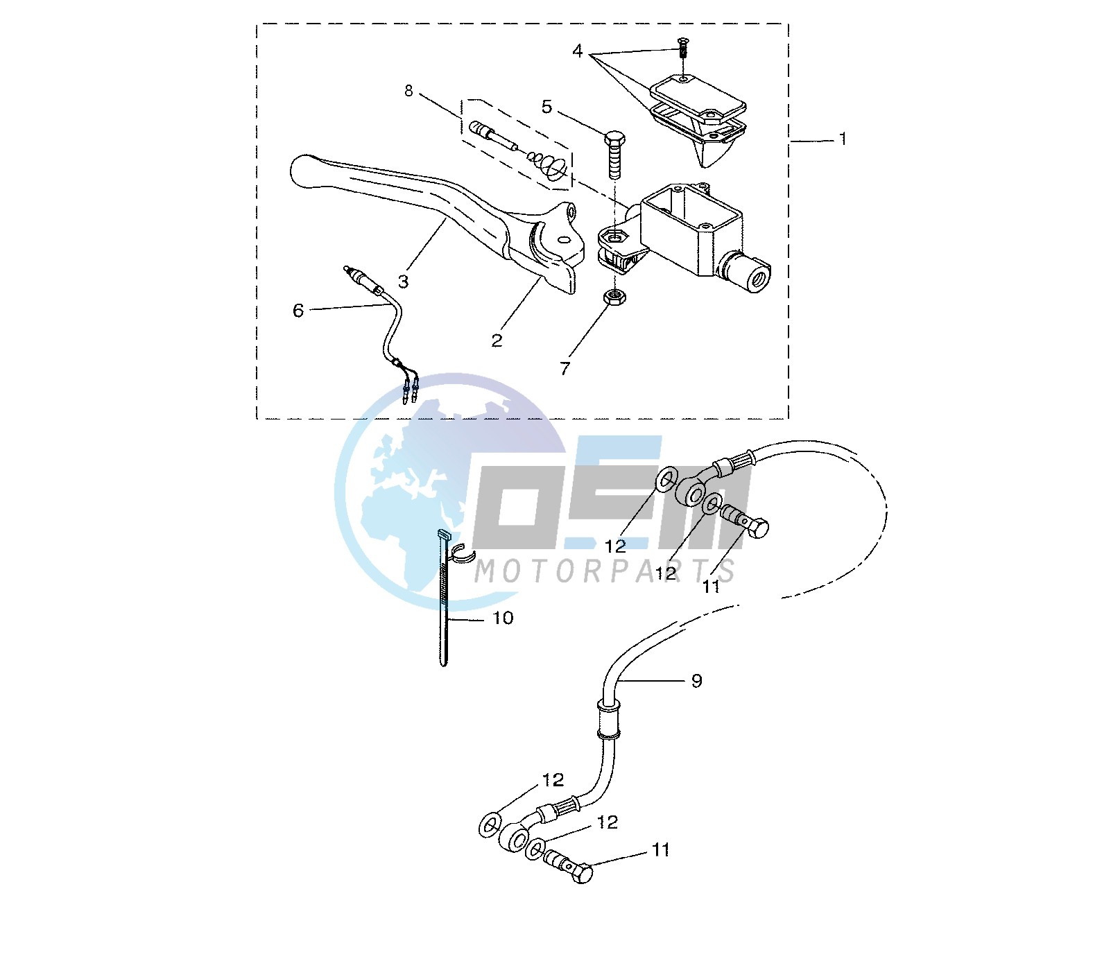 FRONT MASTER CYLINDER