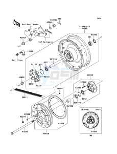 VN900_CUSTOM VN900CBF GB XX (EU ME A(FRICA) drawing Rear Hub