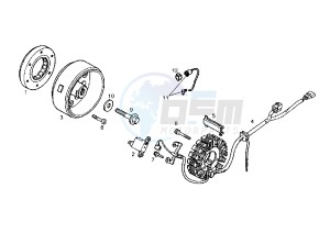 SENDA SM - 125 drawing FLYWHEEL MAGNETO