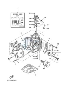 F20BMHL drawing CYLINDER--CRANKCASE-1