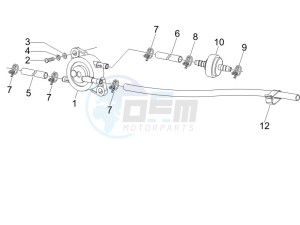 Runner 125 VX 4 (UK) UK drawing Supply system