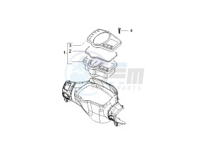 Runner VX 4T 125 drawing Dashboard