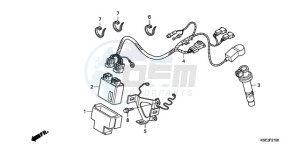 CRF150R9 Europe Direct - (ED) drawing WIRE HARNESS