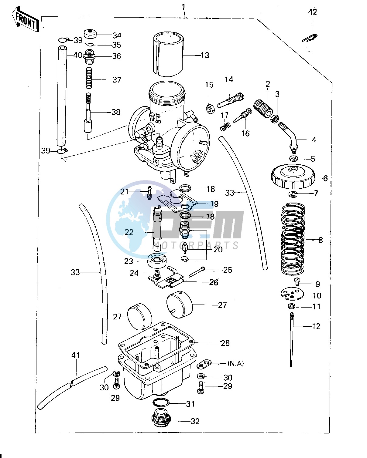 CARBURETOR -- 78-79- -