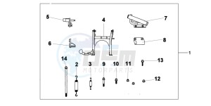 XL1000V VARADERO drawing MAIN STAND