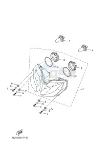 MTT690-U MT-07 TRACER TRACER 700 (BC62 BC62 BC62 BC62 BC62) drawing HEADLIGHT