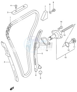 RF900R (E2) drawing CAM CHAIN