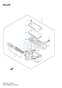 VZR1800 (E2) INTRUDER drawing FRONT MASTER CYLINDER (VZR1800ZL1 E24)