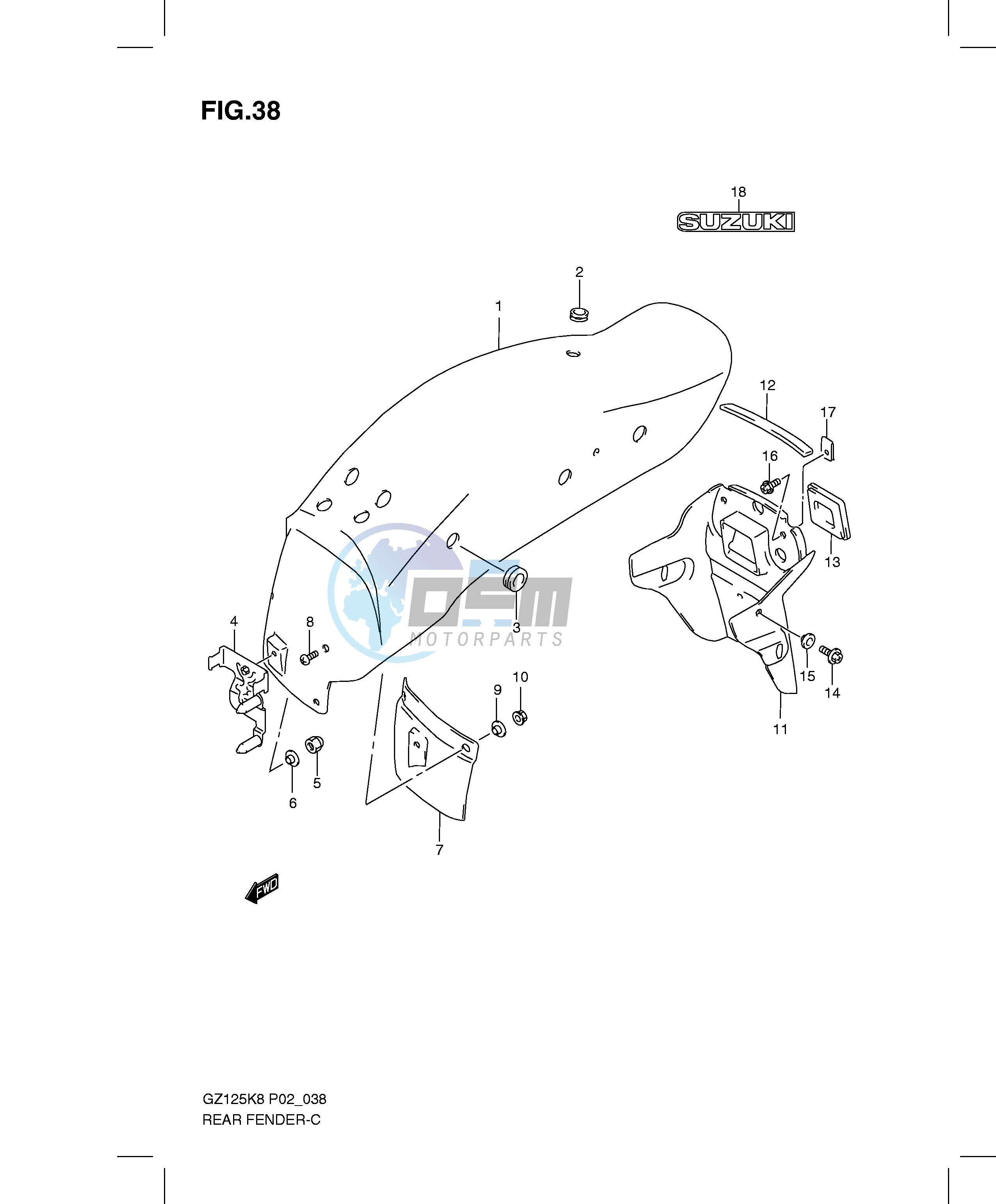 REAR FENDER