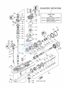 LF250UCA drawing PROPELLER-HOUSING-AND-TRANSMISSION-3