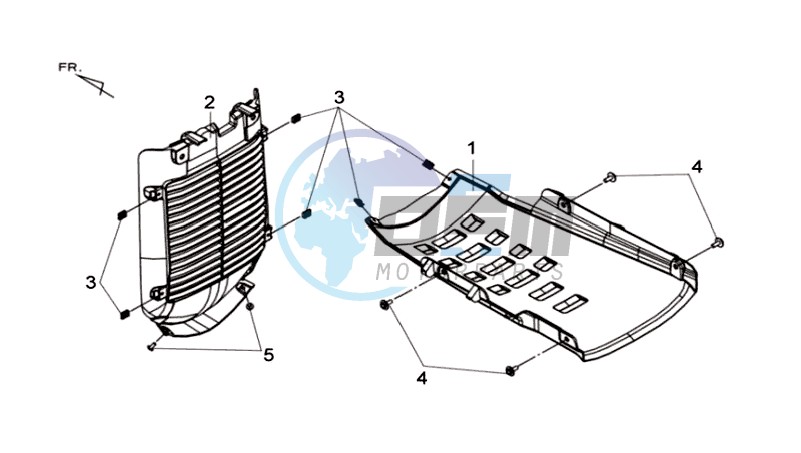 REAR FENDER / INNER SHIELD