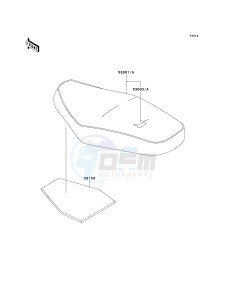 EJ 650 A [W650] (A2-A4 A4 CAN ONLY) W650 drawing SEAT