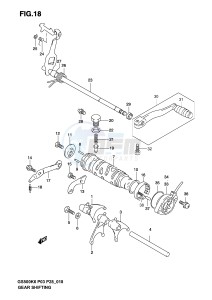 GS500 (P3) drawing GEAR SHIFTING