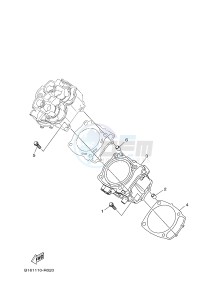 YFM700FWB YFM70KDXG KODIAK 700 (B163) drawing CYLINDER