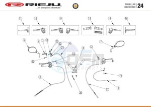 BYE-BIKE-EURO4-BLACK 50 drawing HANDLEBARS