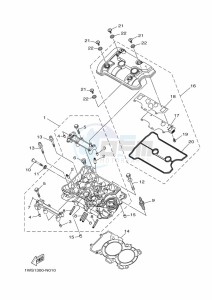 MT-07 ABS MTN690-A (B4CH) drawing CYLINDER HEAD