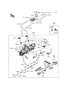 ZZR1400 ABS ZX1400FFF FR GB XX (EU ME A(FRICA) drawing Throttle