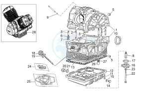 V7 Special - Stone 750 drawing Crank-case