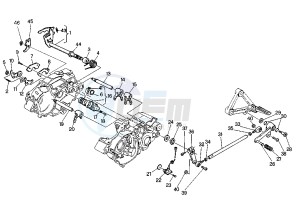 PLANET 125 drawing GEAR CHANGE MECHANISM