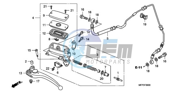 CLUTCH MASTER CYLINDER